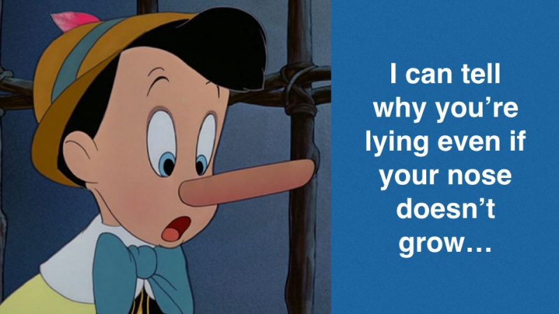 Perché le persone mentono e come comportarsi con i bugiardi?
