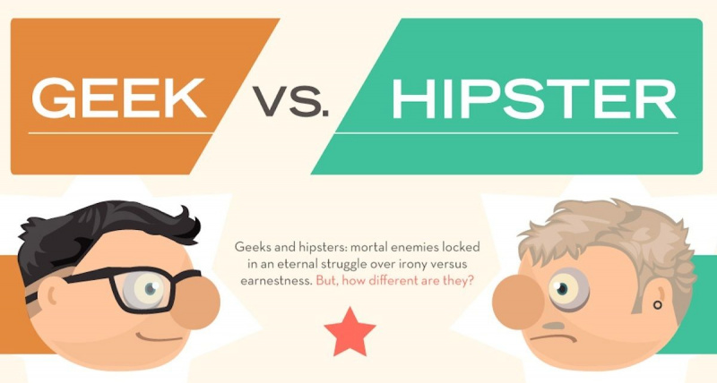 Geek contro Hipster: quale sei?