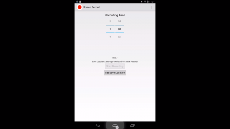使用 Android 4.4 KitKat 的内置屏幕录制功能