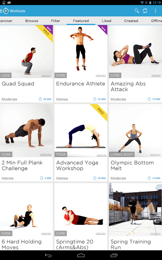 Workout Trainer for Android