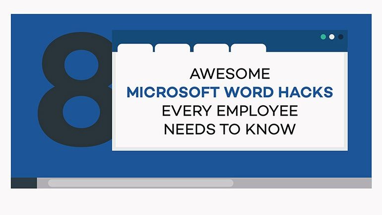 Hakkında Bilmeniz Gereken 8 Harika Microsoft Word Hack